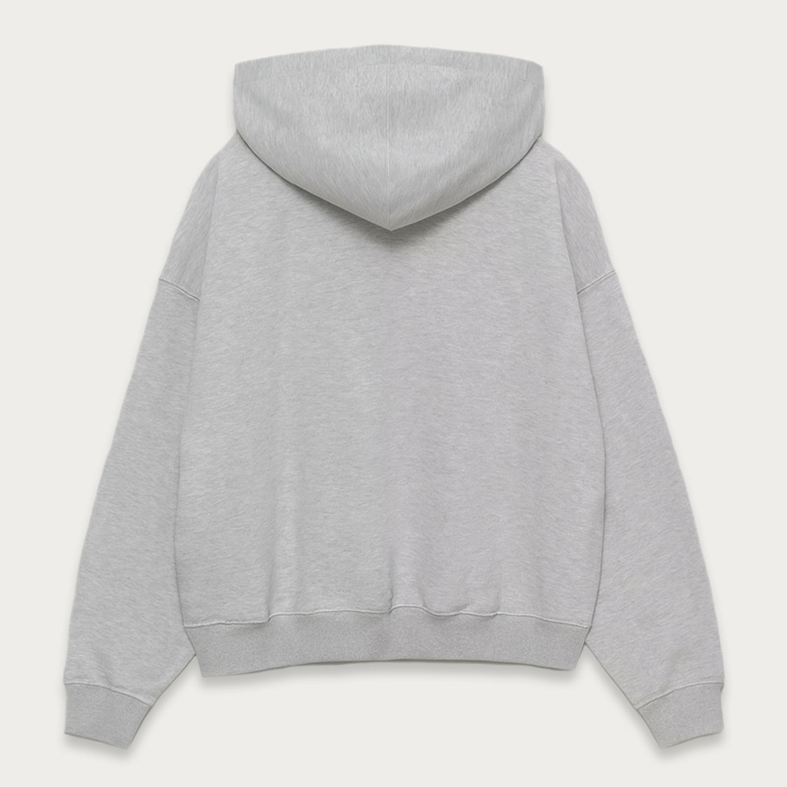 GREY-GREEN FULL ZIP HOODIE